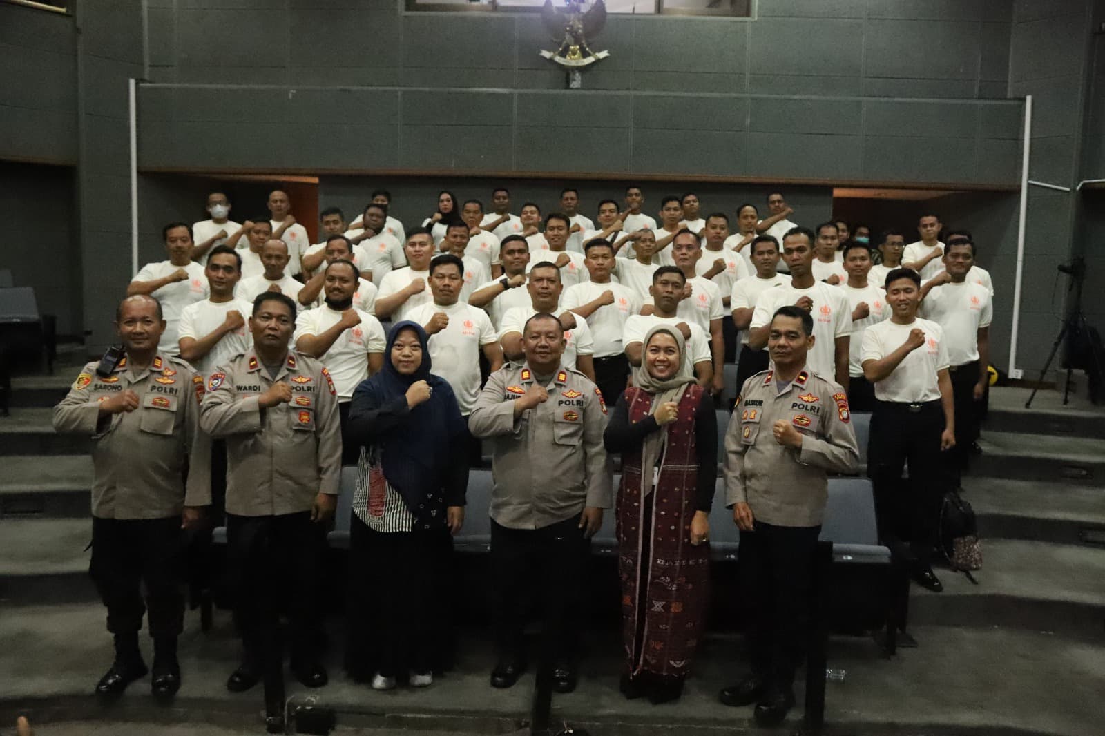 Sebanyak 78 Petugas Keamanan Perpusnas Ikuti Sosialisasi Pengamanan Swakarsa 