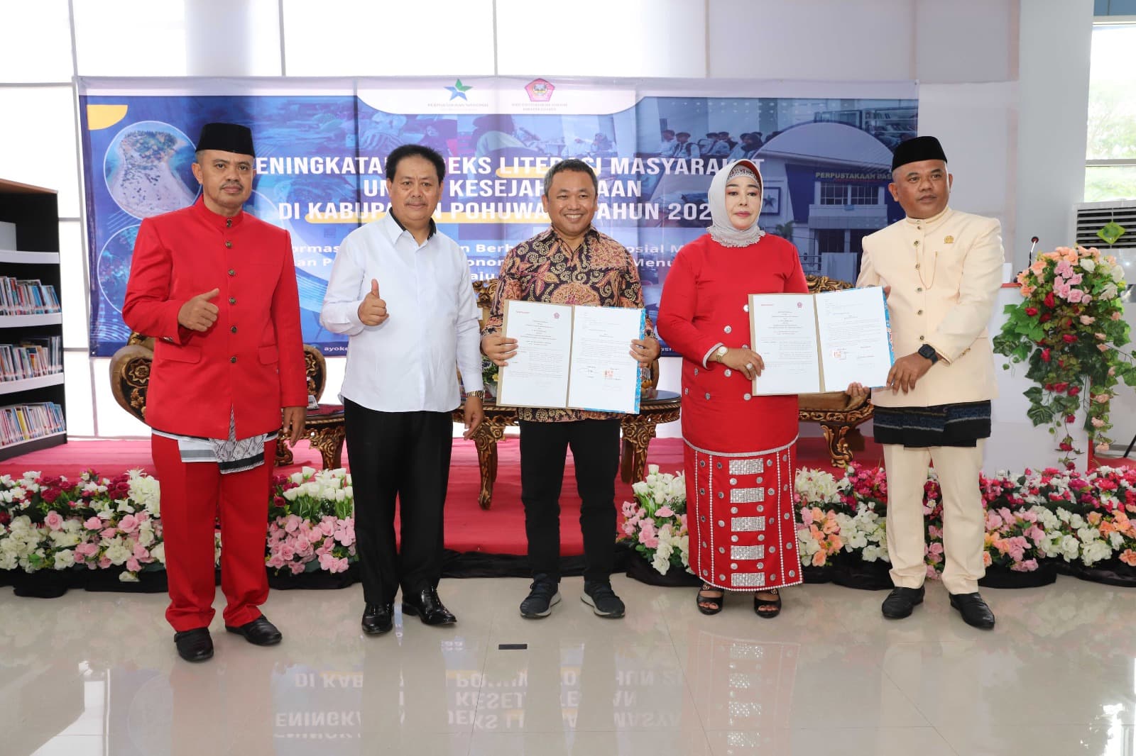 Kehadiran Gedung Perpustakaan Diharapkan Mampu Wujudkan Masyarakat Literat