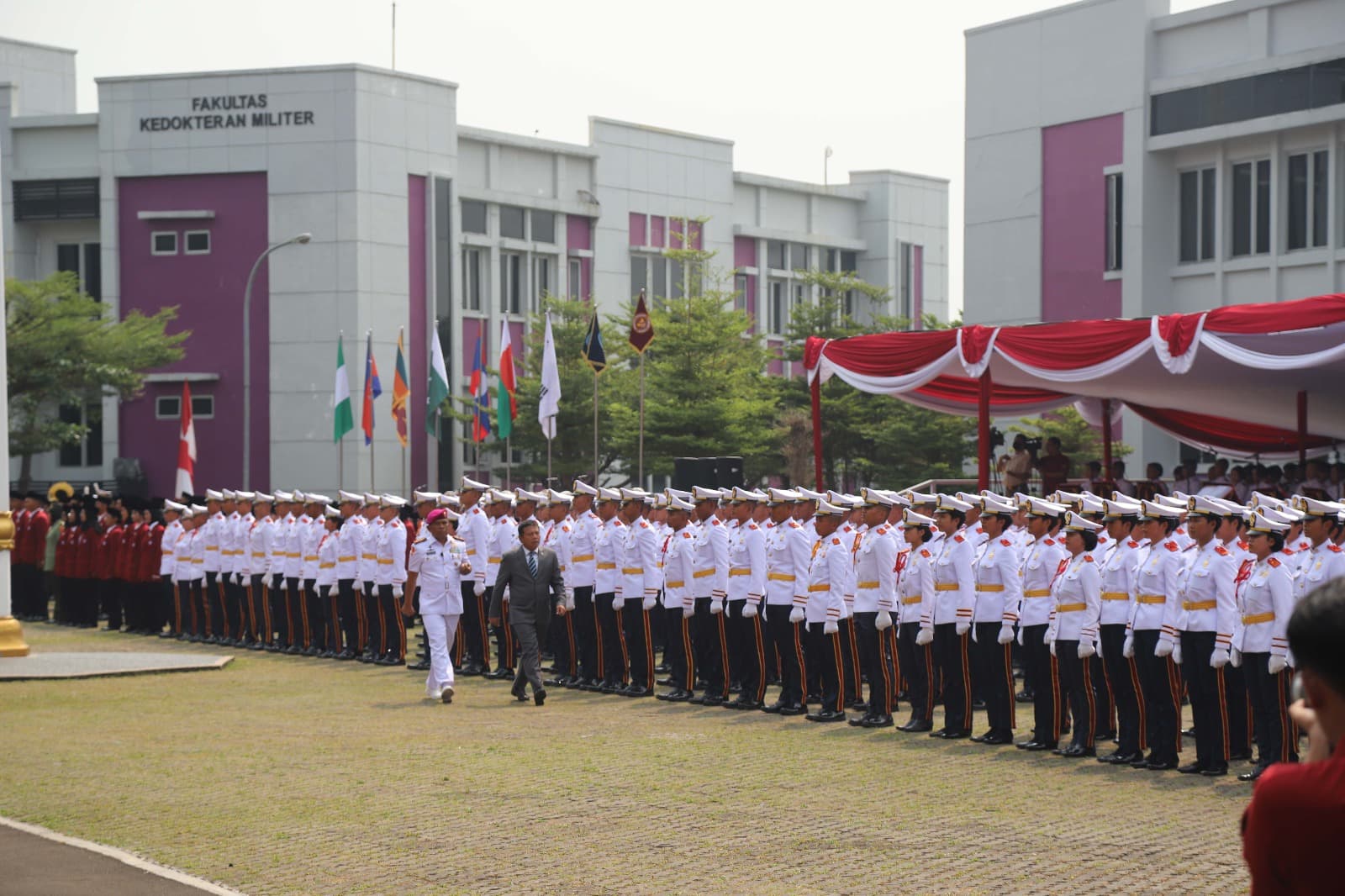 Pembukaan Pendidikan Universitas Pertahanan Tahun Ajaran 2023/2024