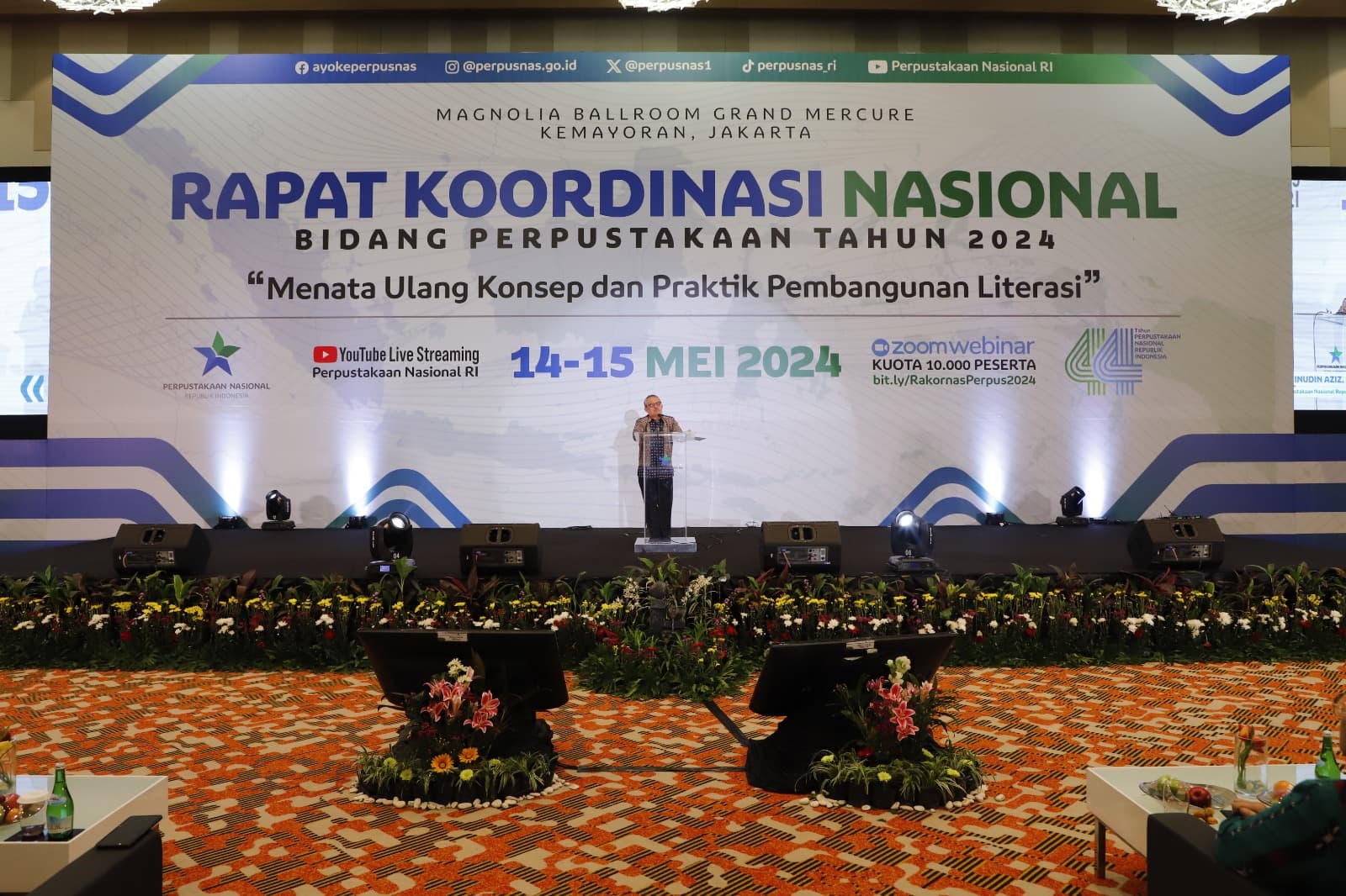 Penutupan Rakornas Bidang Perpustakaan Tahun 2024, Plt. Kepala Perpusnas: Konsep Literasi Jangan Rumit agar Implementasinya tidak Sulit