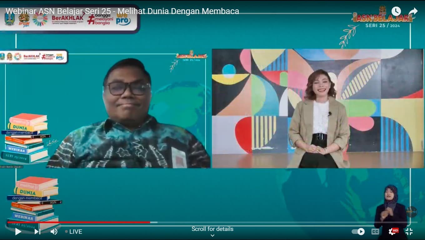 Deputi II: Melihat Dunia dengan Membaca 