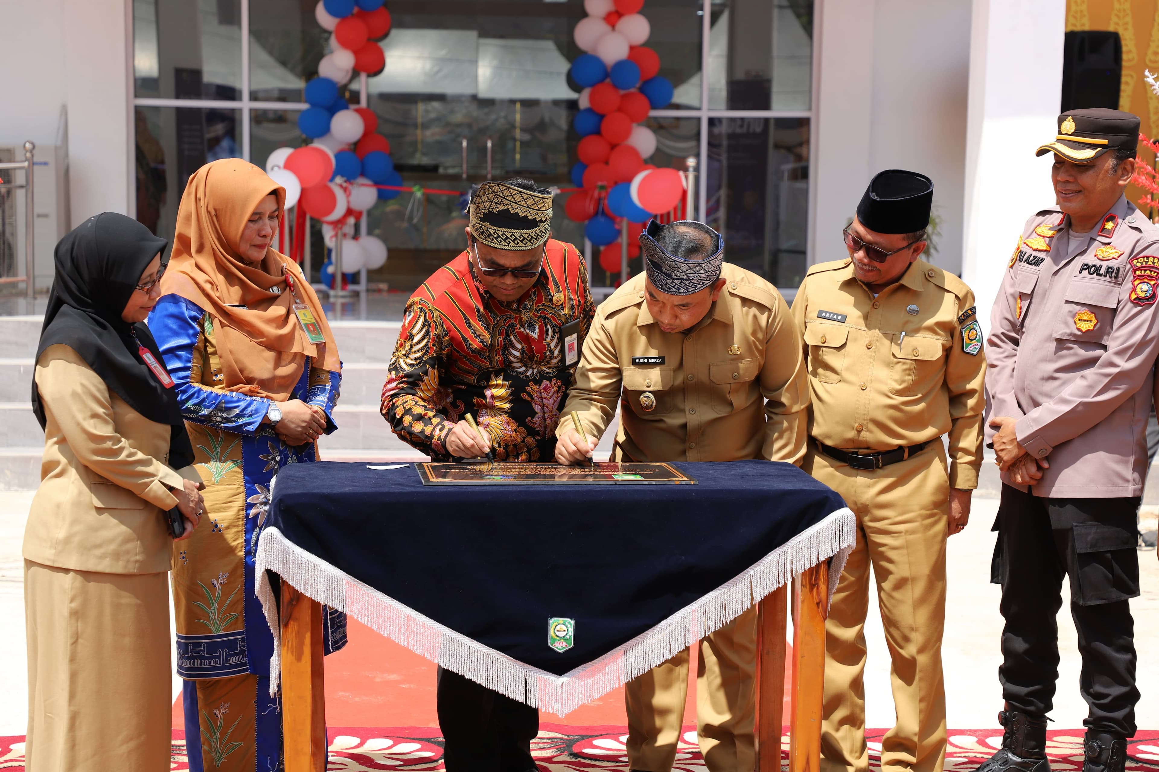 Berkat DAK, Kabupaten Siak Miliki Gedung Layanan Perpustakaan Umum Baru