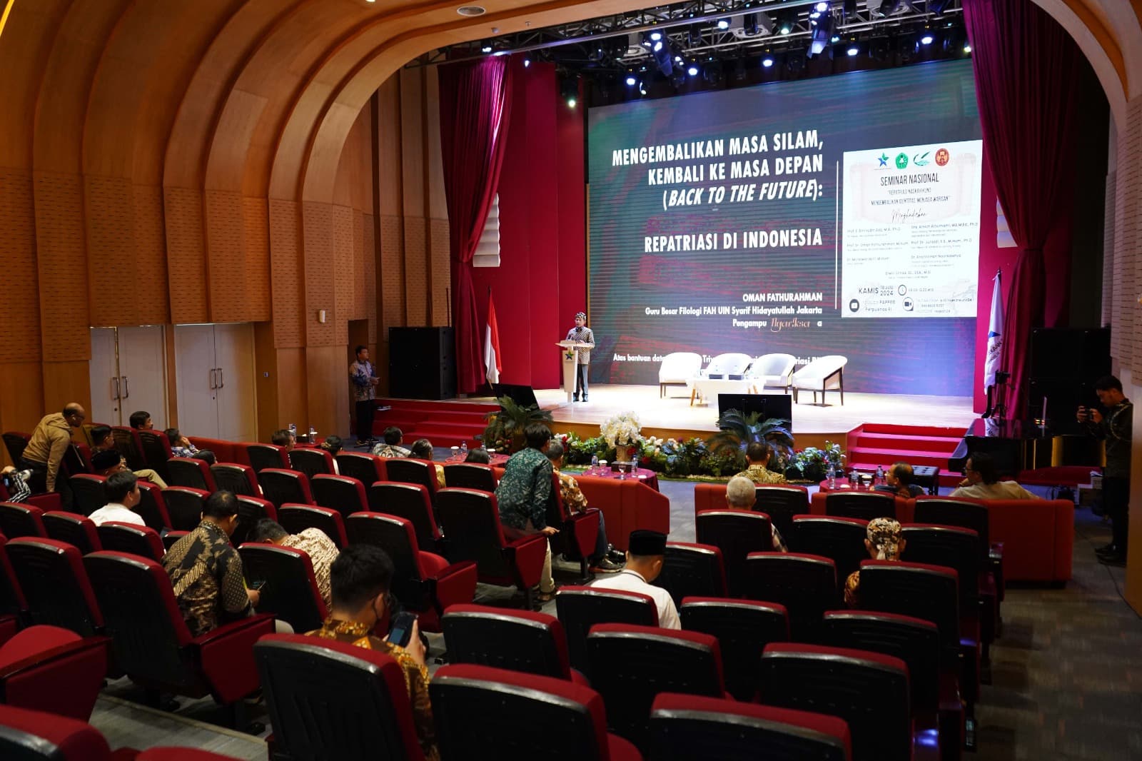 Perpusnas Gelar Seminar Nasional "Repatriasi Naskah Kuno: Mengembalikan Identitas, Menjaga Warisan" 