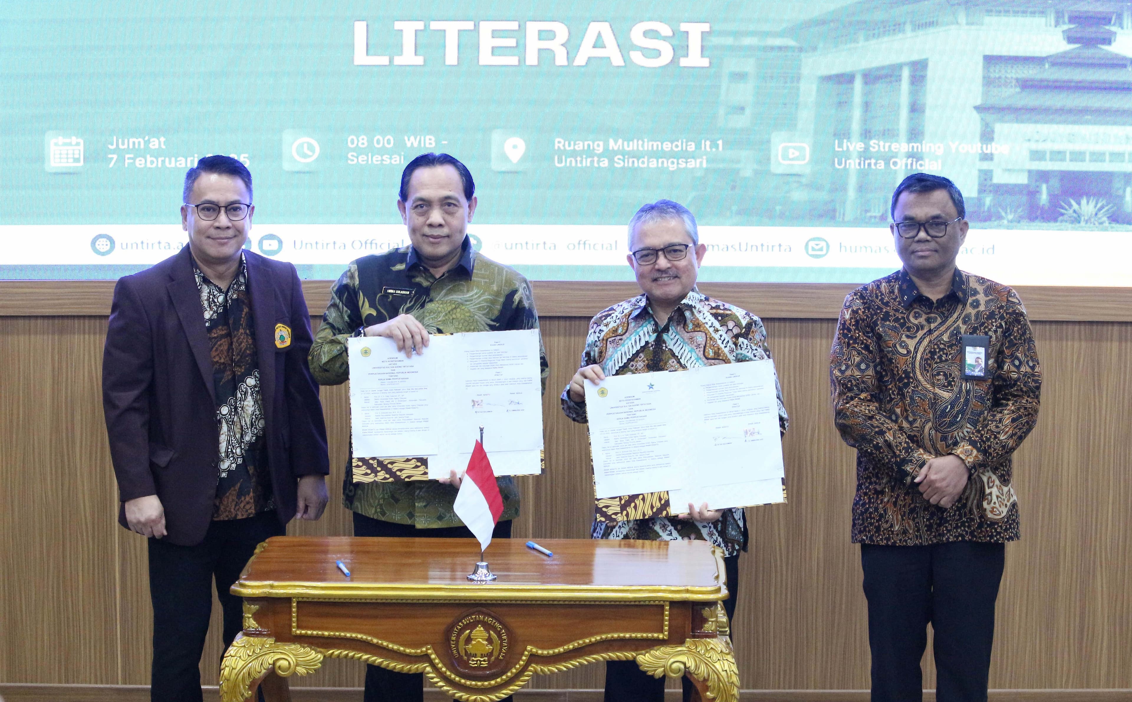 Untirta Jawara, Kampus Pertama Jalankan Program KKN Tematik Literasi