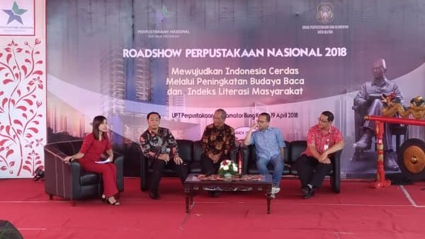 Roadshow Perpusnas di Blitar : Kebiasaan Membaca Harus Dimulai Sejak Usia Dini