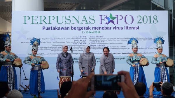 Perpusnas Expo 2018 : Pustakawan Bergerak Menebar Virus Literasi