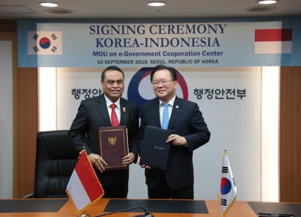 Puas Dengan Capaian Bersama, Indonesia-Korea Selatan Perpanjang Kerja Sama E-Govt