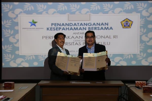 Perpusnas Jalin Kesepahaman dengan Universitas Bengkulu  Â 