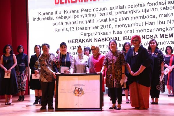 Perpusnas Canangkan Gerakan Ibu Bangsa Membaca