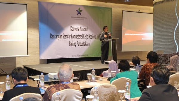 Konvensi Nasional RSKKNI  : Kompetensi Tenaga Perpustakaan Harus Berdaya Saing