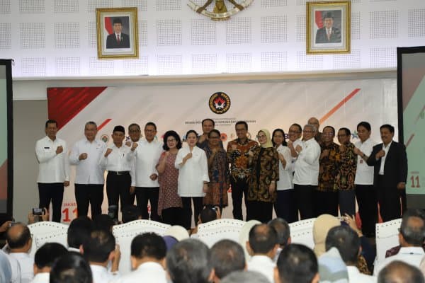 Kumpulkan Menteri dan Kepala Lembaga Negara, Menko PMK Buka Kick Off Meeting 2019 bidang Pembangunan Manusia dan Kebudayaan