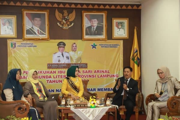 Safari Nasional Gerakan  Pembudayaan Kegemaran Membaca, Lampung Kompak Sukseskan Budaya Baca