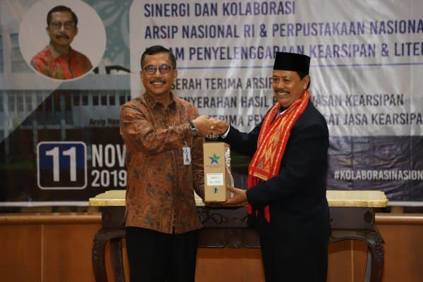 Hasil Penilaian Kearsipan, Perpusnas Dapat Nilai Memuaskan Dari ANRI