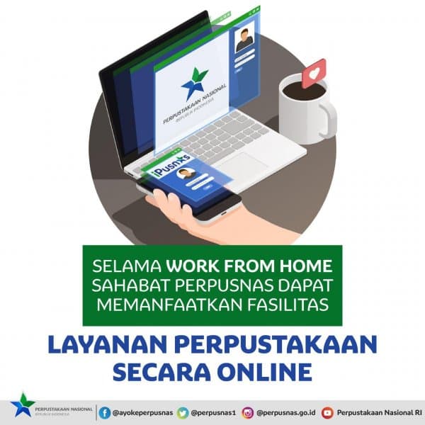 Online Library Service of National Library of Indonesia to Educate People Facing Coronavirus Pandemic