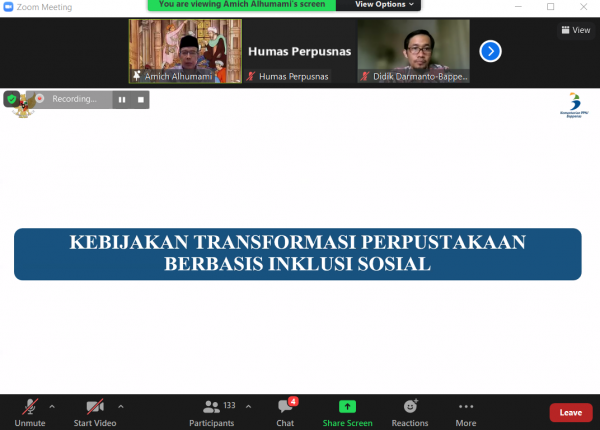 Program Transformasi Perpustakaan Berbasis Inklusi Sosial Tunjukkan Dampak Nyata Pemberdayaan Masyarakat