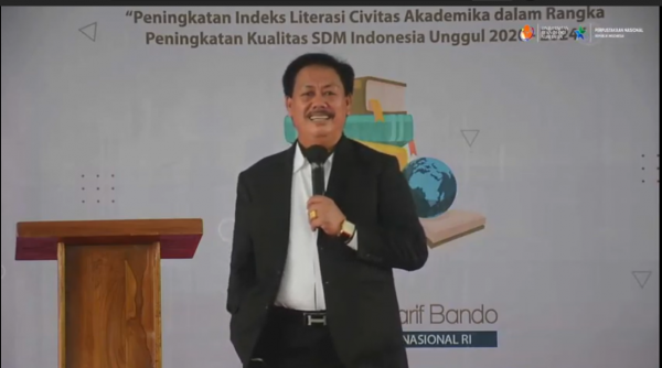 Kepala Perpusnas Ajak Mahasiswa Kembangkan Diri Melalui Perpustakaan