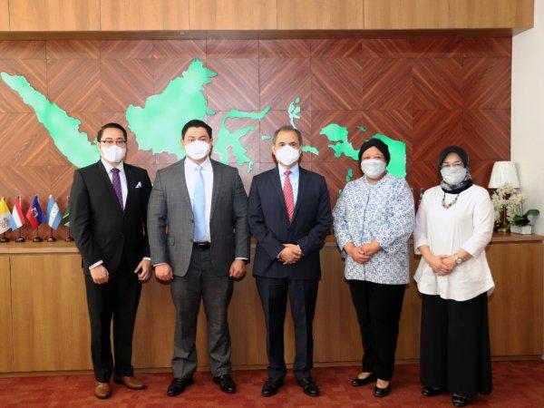 Jalin Persahabatan, Perpustakaan Nasional Menyambut Kunjungan Kehormatan Kedutaan Besar Republik Guatemala