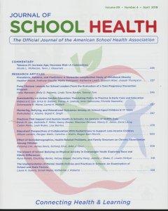 Journal of School Health Volume 89 Number 4 April 2019