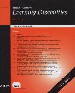 British Journal of Learning Disabilities Volume 47 Number 2 June 2019
