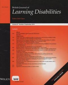 British Journal of Learning Disabilities Volume 47 Number 3 September 2019
