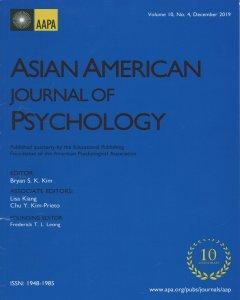 Asian American Journal of Psychology Volume 10 No 4 Desember 2019