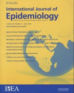 Internasional Journal of Epidemiology Volume 48 Number 3 June 2019