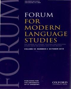 Forum For Modern Language Studies. Volume 55 Number 4 October 2019