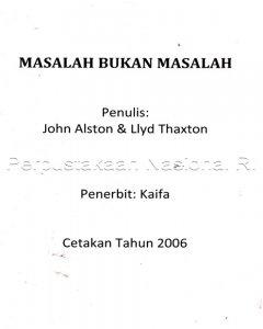 Masalah bukan masalah