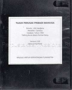 Tujuh perusak pribadi manusia