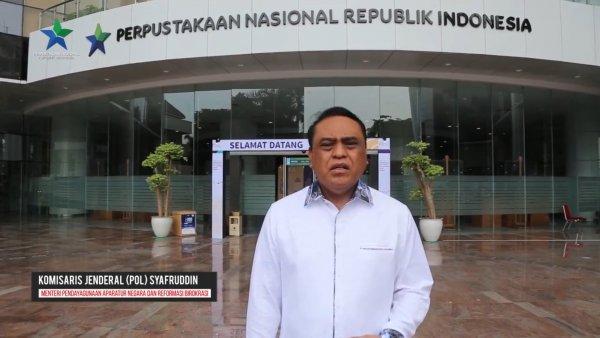 Testimoni Menteri PAN-RB tentang Perpustakaan Nasional RI