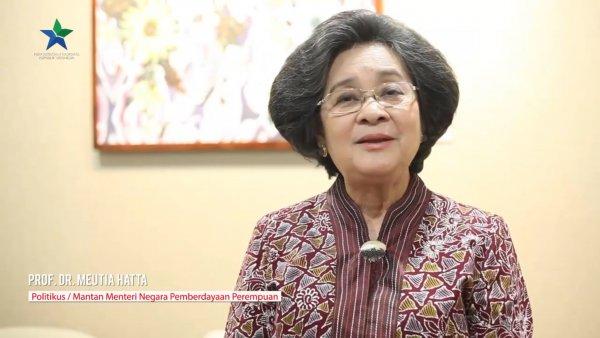 Testimoni Meutia Hatta tentang Perpustakaan Nasional RI 