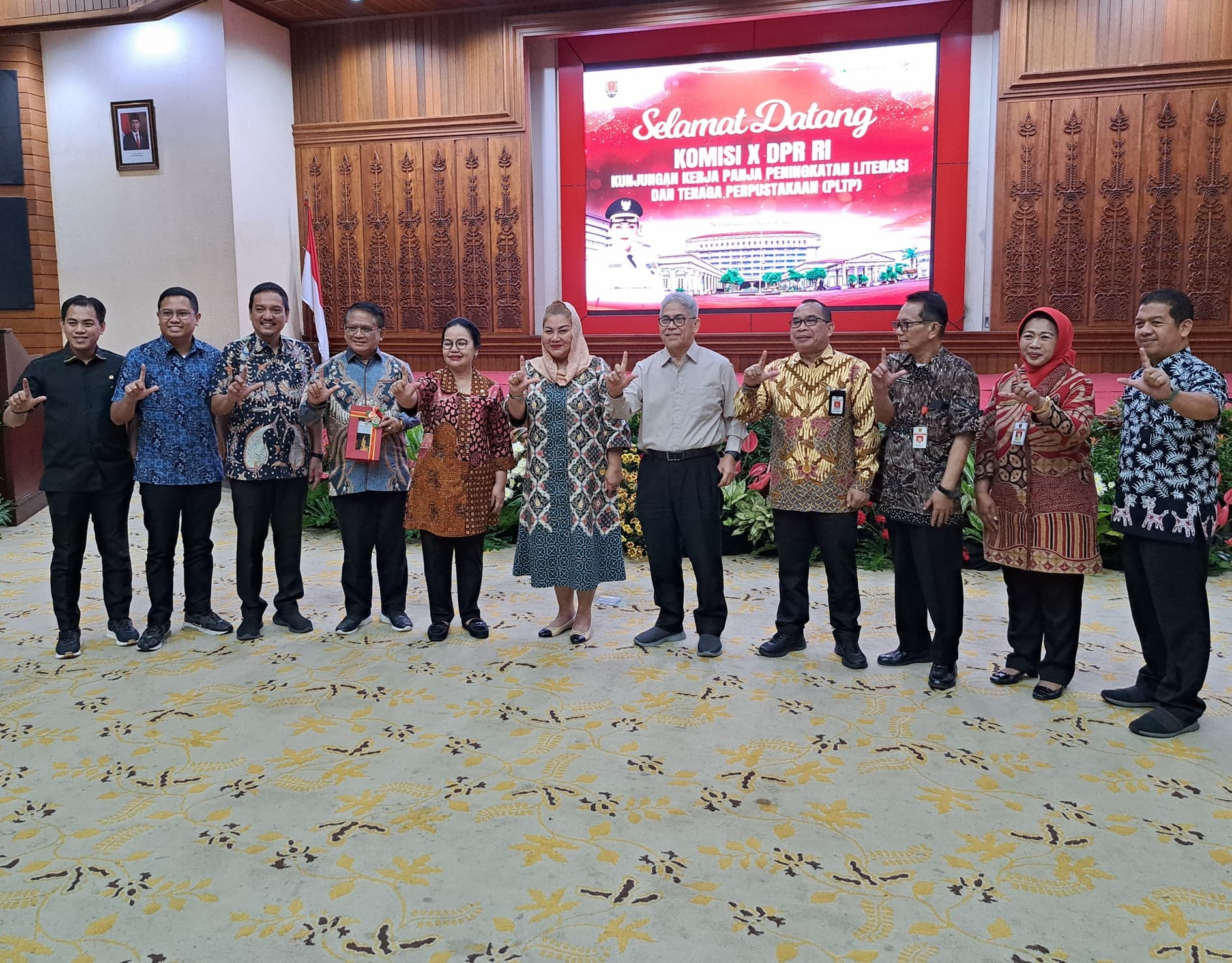Kunjungan Kerja Panja Peningkatan Literasi dan Tenaga Perpustakaan (PLTP) Komisi X DPR RI di Kota Semarang, Jawa Tengah