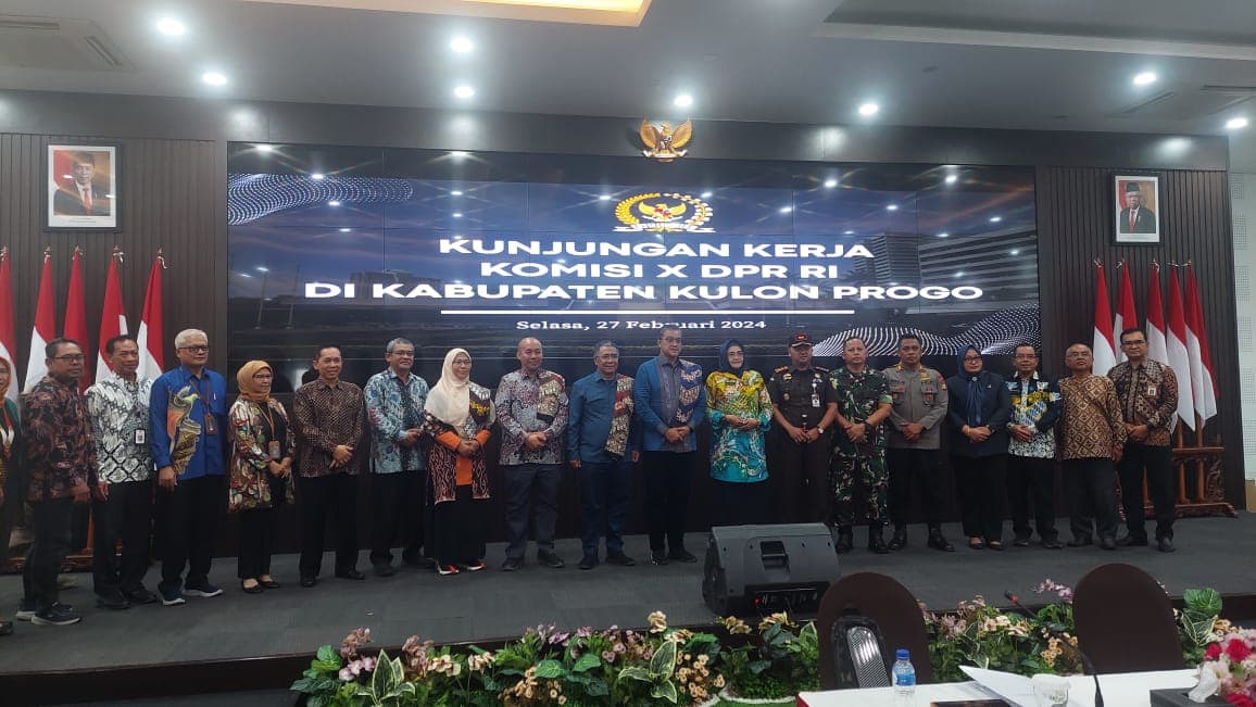 Perpusnas Dampingi Kunjungan Kerja Reses Komisi X DPR RI Ke Kabupaten Kulonprogo, D.I Yogyakarta 