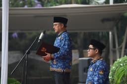 Perpusnas Gelar Upacara Hari Kesaktian Pancasila 2026