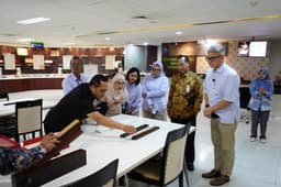 Kepala Biro Komunikasi dan Informasi Publik Kementerian PANRB Kunjungi Perpusnas